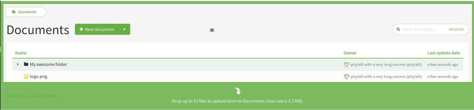 create a new file inside current folder