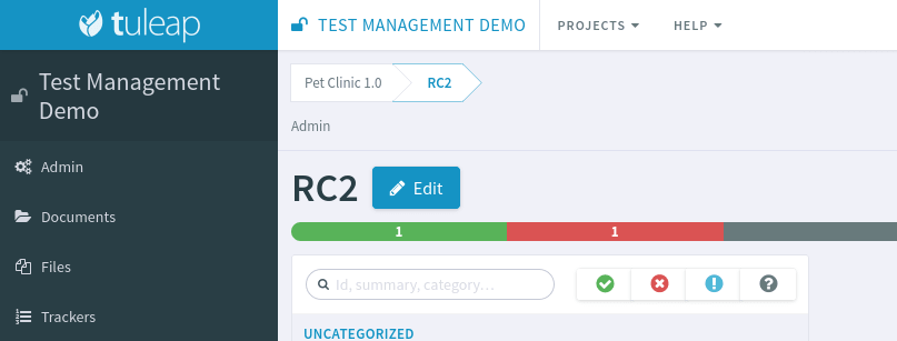 Test Management test edition